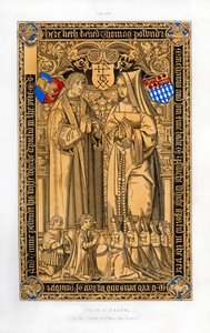Thomas Pownder, Kaufmann und Vogt von Ipswich, 1525, 1843 von Henry Shaw