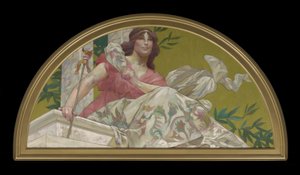 Muse der Komödie von Henry Siddons Mowbray