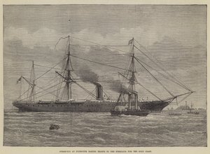 Schlepper in Plymouth bringt Truppen zur Himalaya für die Goldküste von Henry Spernon Tozer