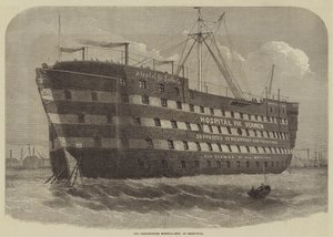 Das Dreadnought-Krankenhausschiff in Greenwich von Henry Spernon Tozer