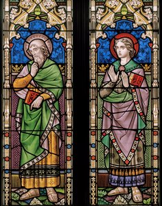 St. Lukas und St. Johannes von Henry Stacey Marks