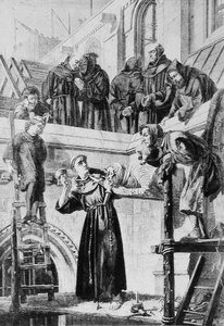 Der Franziskanische Bildhauer von Henry Stacey Marks