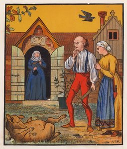 Der Schneider und die Krähe von Henry Stacy (after) Marks