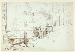 Landschaft mit Brücke von Henry Stacy Marks