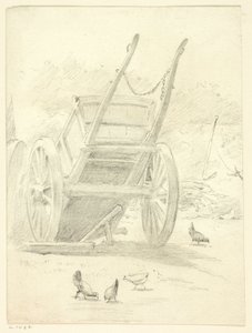 Wagen und Geflügel von Henry Stacy Marks