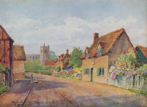 Bunyans Cottage, Elstow, Bedford, 1947 von Henry Stannard