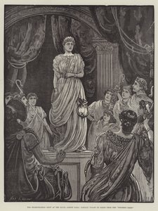 Die Shakespeare-Show in der Royal Albert Hall, Tableau Vivant einer Szene aus 