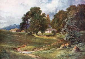 Ein Croft bei Dalmally, Argyllshire von Henry Sutton Palmer