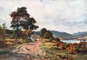 Ein Croft in der Nähe von Taynuilt, Loch Etive, Argyllshire
