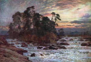 Ein wildes Fleckchen, Killin, Perthshire von Henry Sutton Palmer