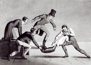 Den Dachs zeichnen, 1820
