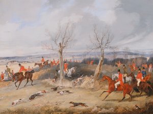 Jagdszene: In voller Jagd, ca. 1840 von Henry Thomas Alken