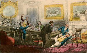 Heb mich hoch! Binde mich in meinen Stuhl! Fülle mein Glas!, 1838