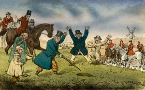 Alter Tom, der Veteran-Hase, und seine Erlebnisse, 1838 von Henry Thomas Alken