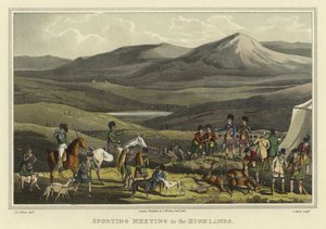 Sporttreffen in den Highlands von Henry Thomas Alken