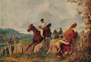 Hindernisrennen, um 1805-1851, 1924 von Henry Thomas Alken