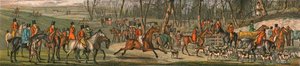 Die Jagd - Das Treffen, 1820, 1890 von Henry Thomas Alken