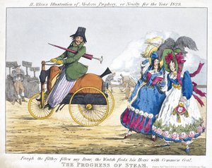 Der Fortschritt des Dampfes, 1829