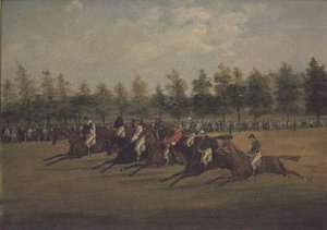 Der Start des St. Leger von Henry Thomas Alken