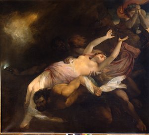 Eurydike entführt bei Orpheus, Henry Thomson von Henry Thomson