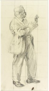 Porträt eines Mannes von Henry Tonks