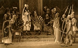 Jesus vor dem Sanhedrin, 1922 von Henry Traut