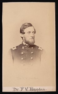 Porträt von Ferdinand Vandeveer Hayden von Henry Ulke