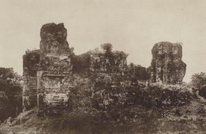 Ruinenstädte von Ceylon: Jetawanarama, von Norden von Henry W. Cave