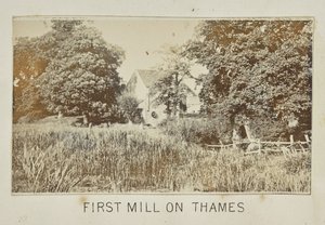Erste Mühle an der Themse von Henry W. Taunt