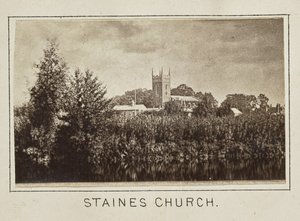 Kirche von Staines von Henry W. Taunt