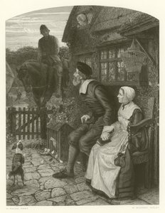 Zurück von Marston Moor von Henry Wallis