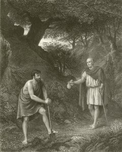 Timon und Flavius von Henry Wallis