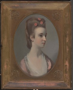 Porträt einer Frau, möglicherweise Miss Nettlethorpe von Henry Walton