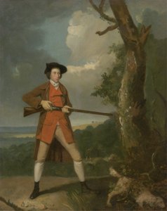 Robert Rayner beim Schießen, ca. 1770