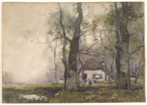 Hütte im Wald