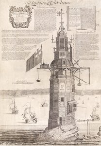 Edystone Leuchtturm, veröffentlicht ca. 1762