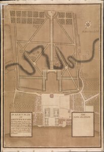 Genauer Plan des Greenwich Parks, ca. 1700 von Henry Wise