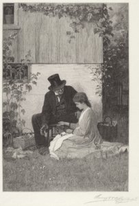 Ein Hausierer aus Neuengland von Henry Wolf