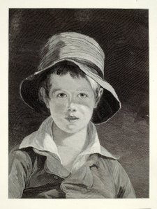 Junge mit dem zerrissenen Hut von Henry Wolf