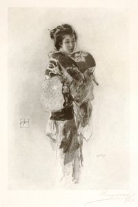Japanisches Mädchen (Die Musmee) von Henry Wolf