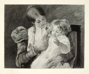 Mutter und Kind von Henry Wolf