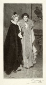 Mutter und Tochter von Henry Wolf