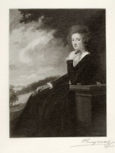Mrs. De Crespigny von Henry Wolf