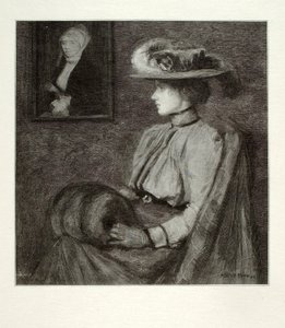 Frau Marie Sterner von Henry Wolf