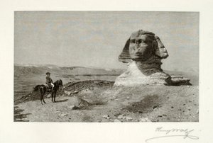 Napoleon vor der Sphinx