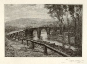 Alte Normandie-Brücke von Henry Wolf