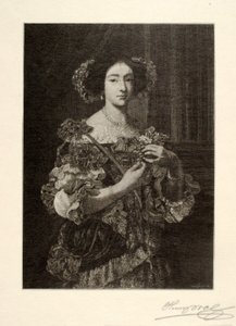 Porträt einer Dame von Henry Wolf