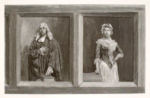 Reverend William Shurtleff und Ehefrau von Henry Wolf