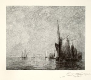 San Giorgio, Venedig von Henry Wolf