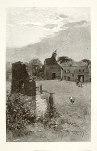 Die Ruinen von Hougomont